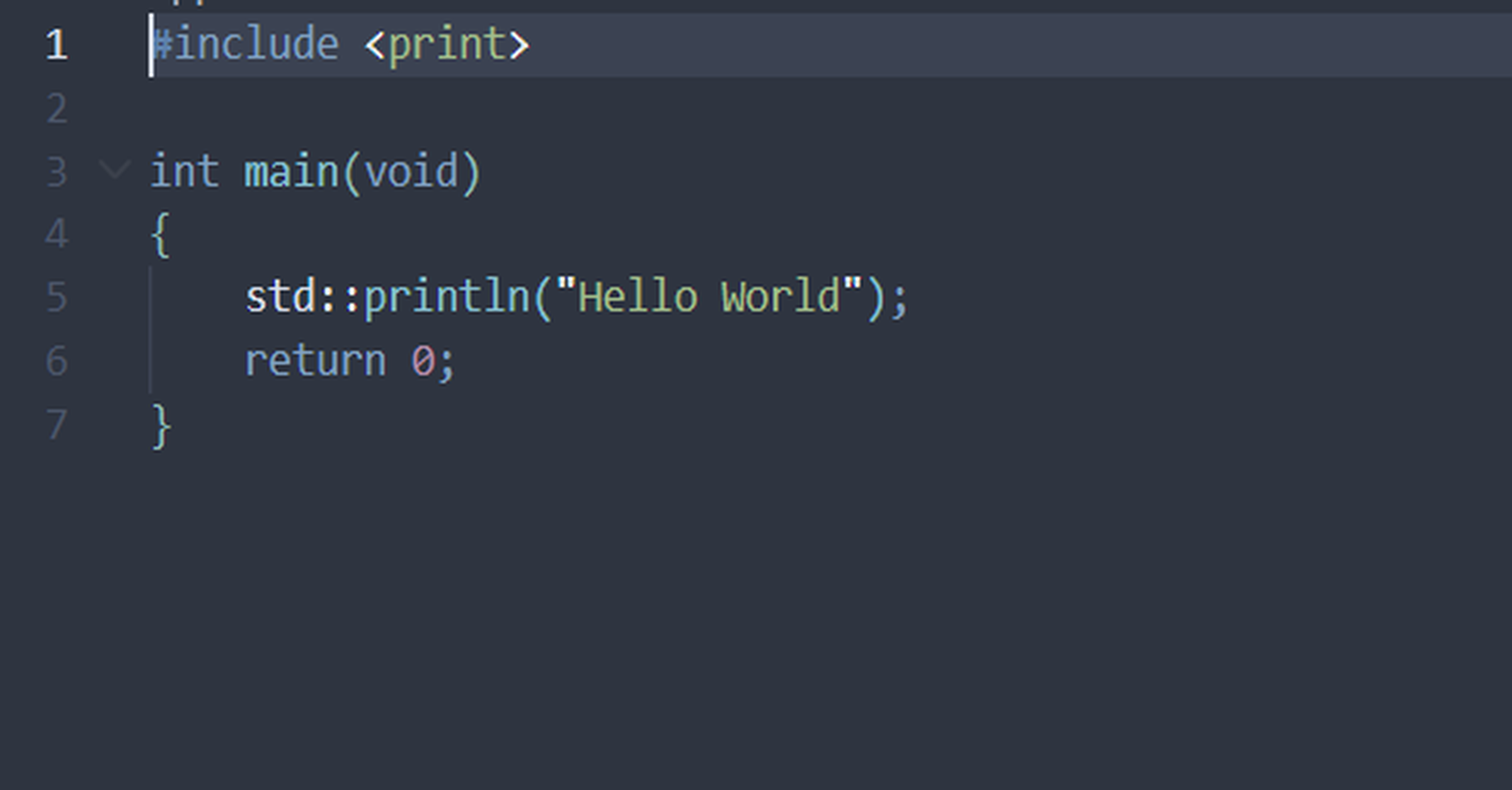 Hello World