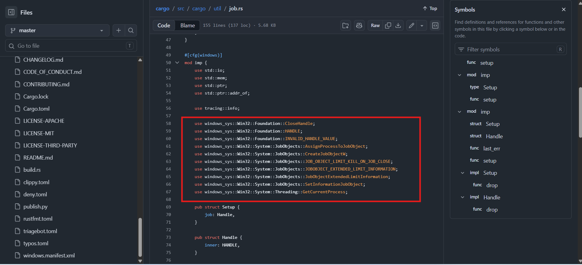 Job’s Cargo soruce code